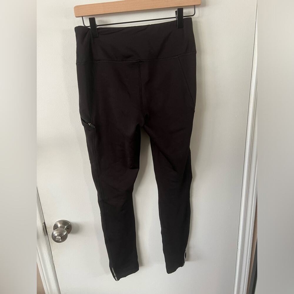 Fleece Lined Ankle Length Leggings M - Picture 4 of 6